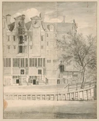 Uitgebrand huis op de Leidsegracht, 1684