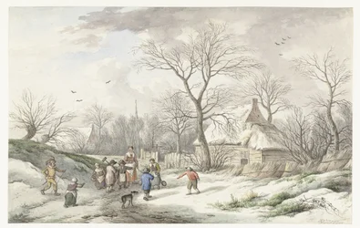Winter: bijeenkomst voor vastenavond