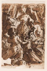 Judith met het hoofd van Holofernes; Hemelvaart van Christus