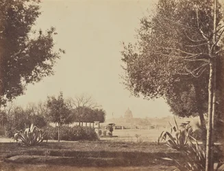 Sint-Pieters vanaf de Pinciërs, Rome