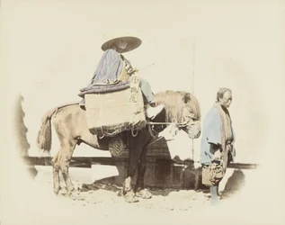Man op een paard