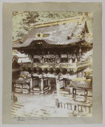 Buiten de Chinese poort, Tōshō-gū, Nikko, Japan