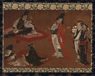 Een Picknickfeest, Hangende Rol, begin 17e eeuw