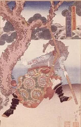 Acteur Nakamura Shikan (1800-47), als Kumonryo Shishin