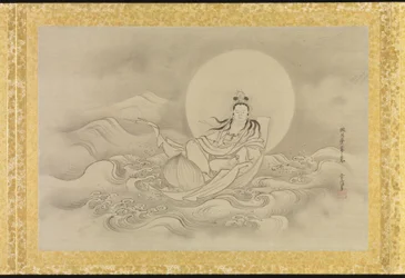 Album met kopieën van Chinese schilderijen