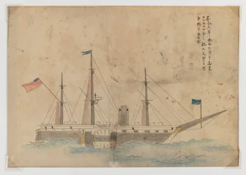 Commodore Matthew Perrys zwarte schip