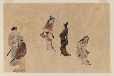 Vroege Ukiyo-e schilderij