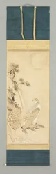 Valk en Boom, ca. 16e eeuw (Kakemono)