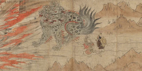 Geïllustreerde Legenden van het Kitano Tenjin-heiligdom, laat 13e eeuw