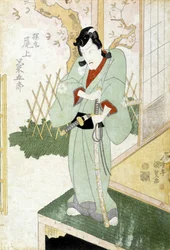 Japanse prent: Samurai, n.d.