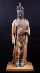 Juichimen Kannon (Elfhoofdige Kannon), Heian periode, vroege 10e eeuw