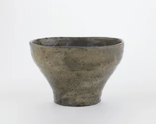 Theekom in de vorm van een Chinese fluit, Hagi, Yamaguchi prefectuur, Edo-periode