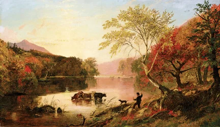 Herfst aan de Hudson River, c. 1861