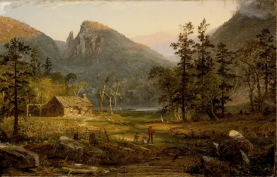 Pioneer’s Home, Eagle Cliff, White Mountains, 1859