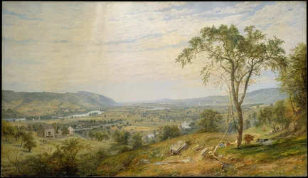 De vallei van Wyoming