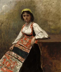 Italiaanse Vrouw (La Morieri)