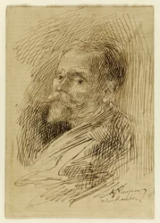 Portret van generaal de Montfort (p. 6 van het album)
