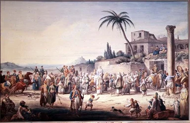 Een huwelijk in Athene, ca. 1776