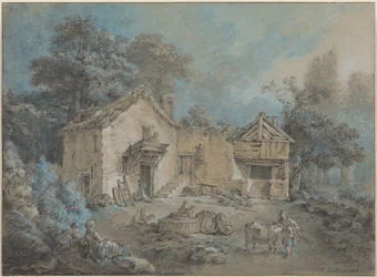 Boerderijtafereel
