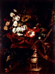 Stilleven van bloemen