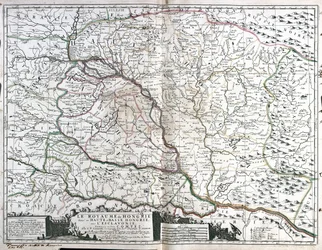 Oostenrijk (deelstaat: Neder-Oostenrijk, Wenen, Stiermarken, Burgenland), Slowakije, Hongarije, Noord-Servië, Kroatië (districten: Vukovar-Syrmië, Osijek-Baranja, Brod-Posavina, Poega-Slavonië, Virovitica-Podravina, Bjelovar-Bilogora, Koprivnica-Krievci, M