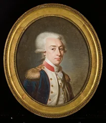 Portret van Marquis de La Fayette