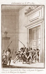Franse Revolutie - Gebeurtenis van 6 oktober
