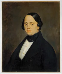 Portret van M. Fournerie (schilderij op doek)