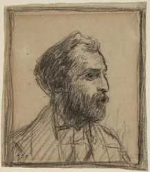 Portret van William Morris Hunt