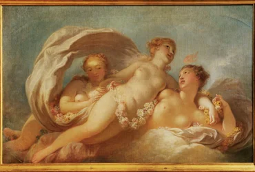 De Drie Gratiën (schilderij op doek)
