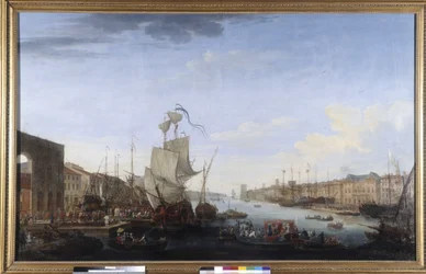 Inscheping van de expeditie van Maarschalk de Richelieu naar Menorca