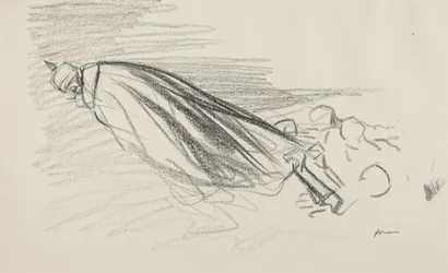 Die van het eerste uur. Sire! waar zijn we met de frisse en vreugdevolle oorlog, c.1914-1919 (potlood op papier)