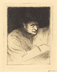 Portret van Forain