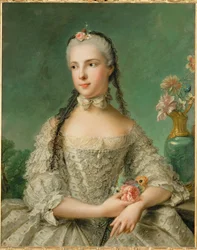 Isabella von Parma, vrouw van keizer Josef II (schilderij op doek)