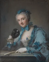 Portret van Louise-Geneviève Royer