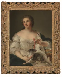 Portret van Henriette Nicole (geboren d