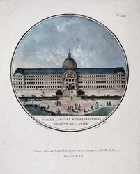 Les Invalides, Parijs door Testard, 19 dec.