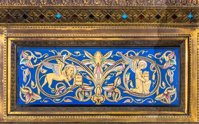 tabernakel, linkervleugel: Marcus en Mattheus.A. Chertier, goudsmid in Parijs