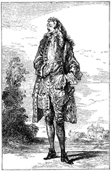 Man in Frans kostuum