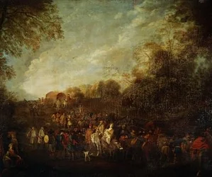 Marcherende Troepen