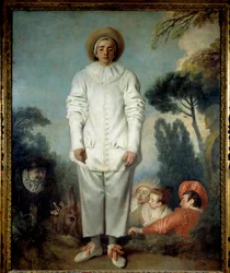 Pierrot, ooit Gilles genoemd (Pedrolino in de Commedia dell