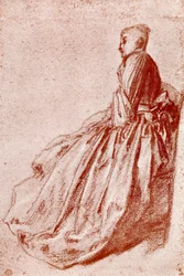 Studie van een jonge vrouw, 1913