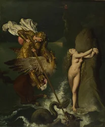 Angelica gered door Ruggiero, 1819-1839