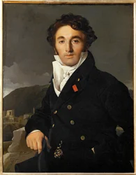Charles Cordier, Inspecteur des Domaines a Rome et Paris, geschilderd 1811 ...
