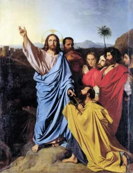 Overhandiging van de Sleutels aan Sint Petrus, door Jean Auguste Dominique Ingres