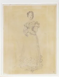 Francoise Leblanc, echtgenote van Jacques-Louis, secretaresse van Elisa ...