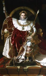 Napoleon I op de Keizerlijke Troon, 1806
