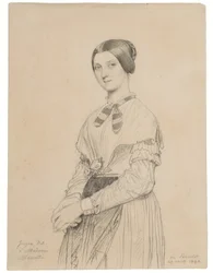Portret van Marie Marcotte