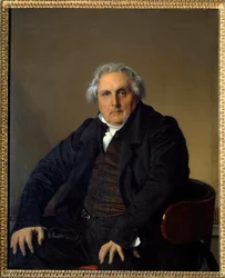 Portret van Monsieur Louis Francois Bertin (1766-1841) genaamd Bertin l