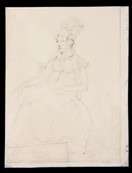 Portret van Koningin Caroline Murat